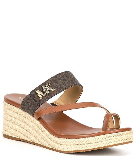 michael kors sandalen schlange|michael kors women's sandals.